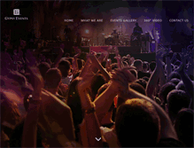 Tablet Screenshot of gypsyevents.com